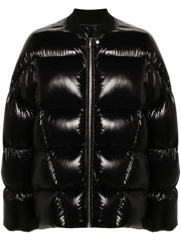 Rick Owens Bomber Flight JKT Nero FARFETCH IT