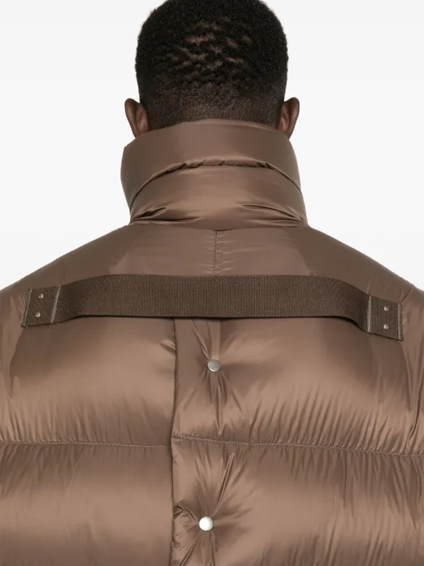 【関税込み】Rick Owens ブラウン Turtle ダウンコート Rick Owens Turtle コート | ブラウン | FARFETCH JP