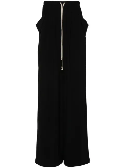 Rick Owens Lido crepe wide trousers