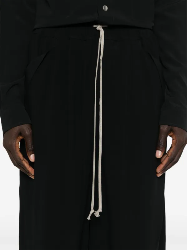 Rick Owens Lido ワイドパンツ | ブラック | FARFETCH JP
