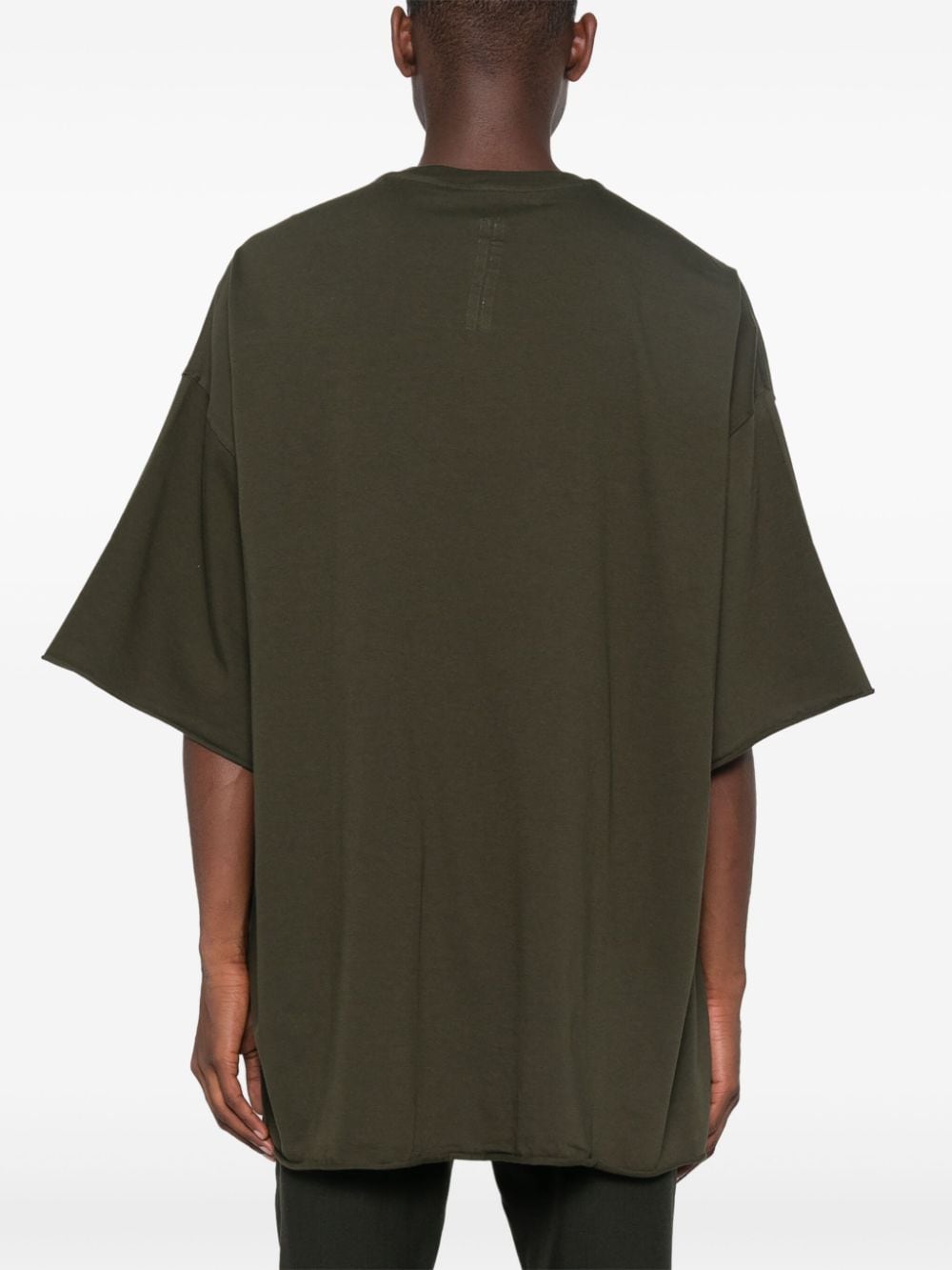 Shop Rick Owens Tommy T-shirt In Green