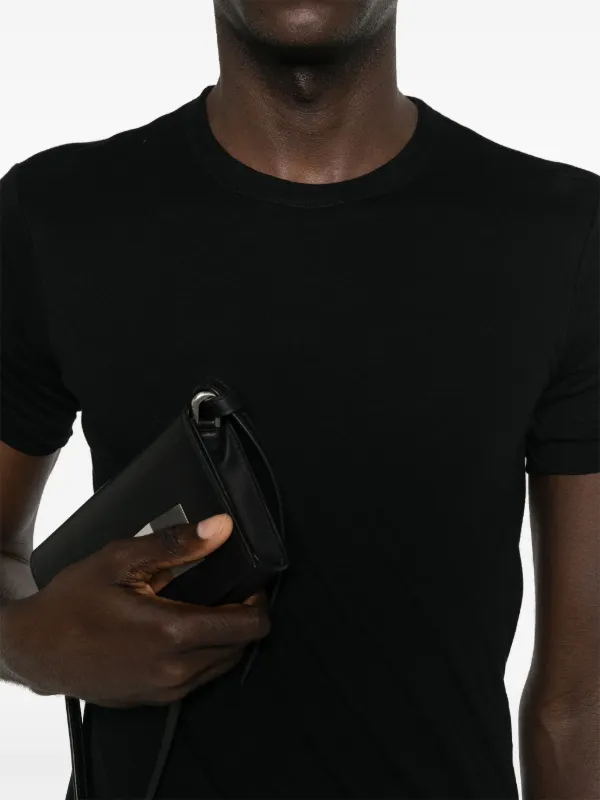 Rick Owens Double Organic Cotton T-shirt | Black | FARFETCH