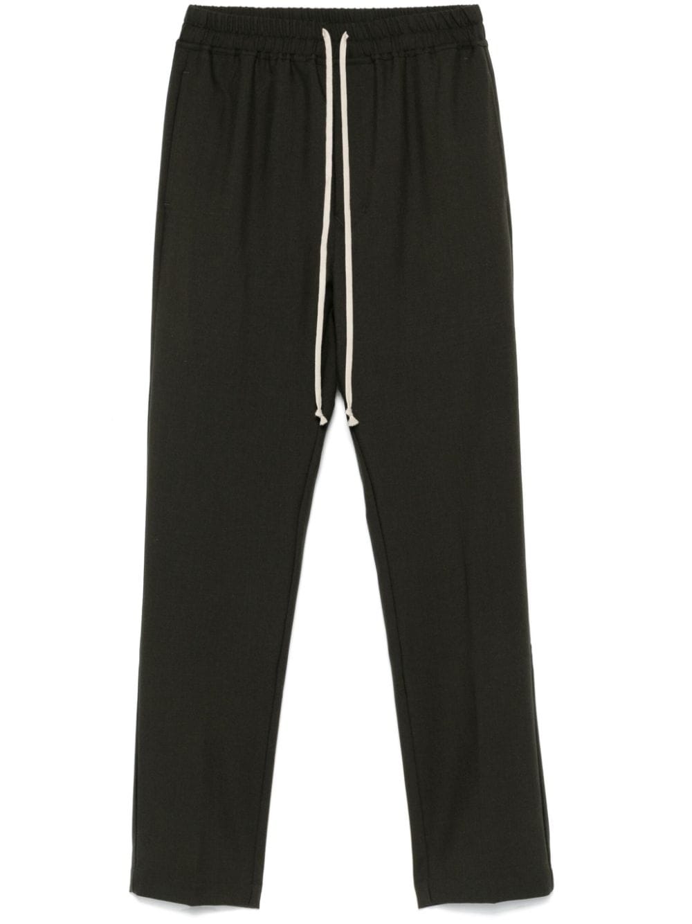 RICK OWENS DRAWSTRING SLIM LONG TROUSERS 