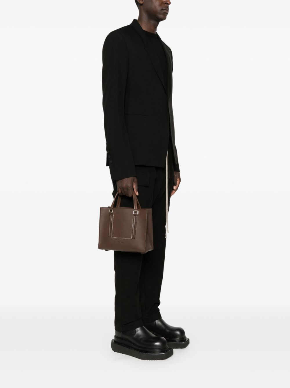 Rick Owens mini Edith tote bag - Bruin