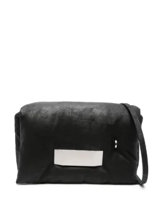 Rick Owens Big Pillow Griffin Messenger Bag Black FARFETCH AU