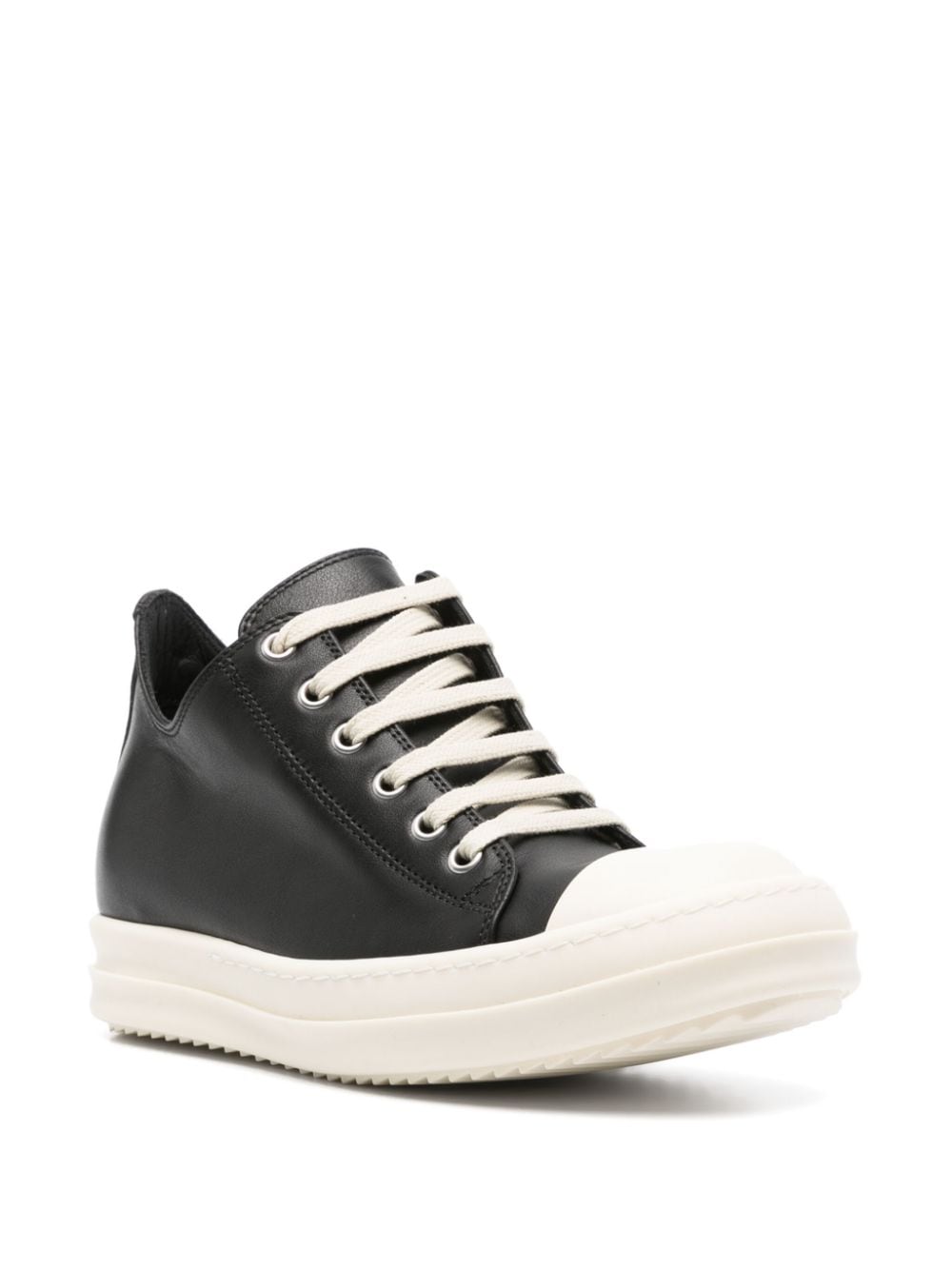 Rick Owens Sneakers met rubberen neus Zwart