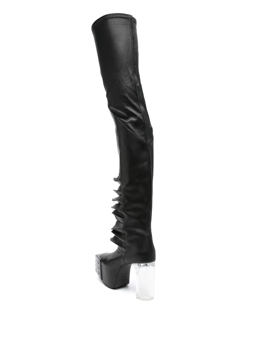 Rick Owens Rhino Grilled Kiss 65mm boots Black