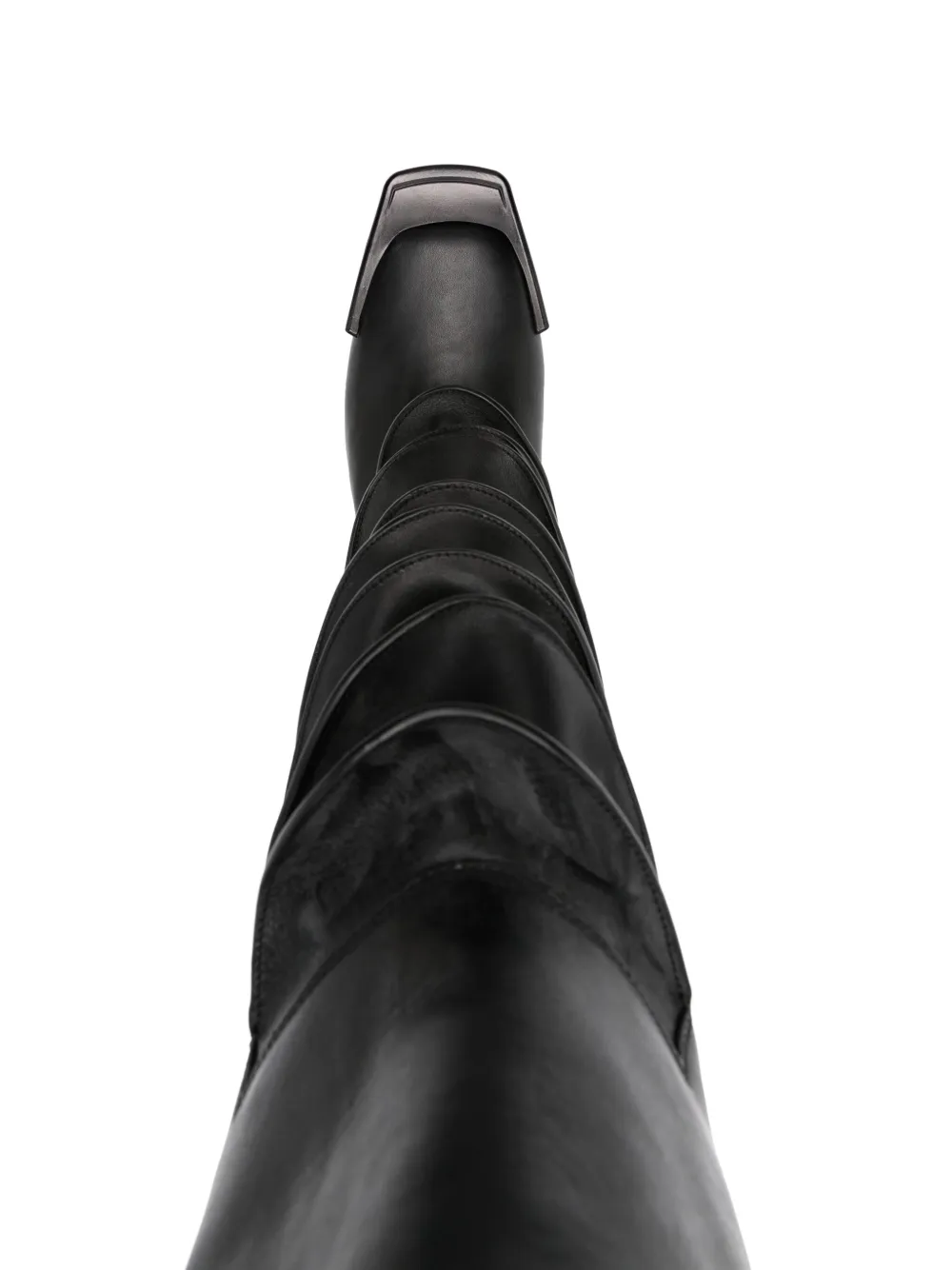 Rick Owens Rhino Grilled Kiss 65mm boots Black