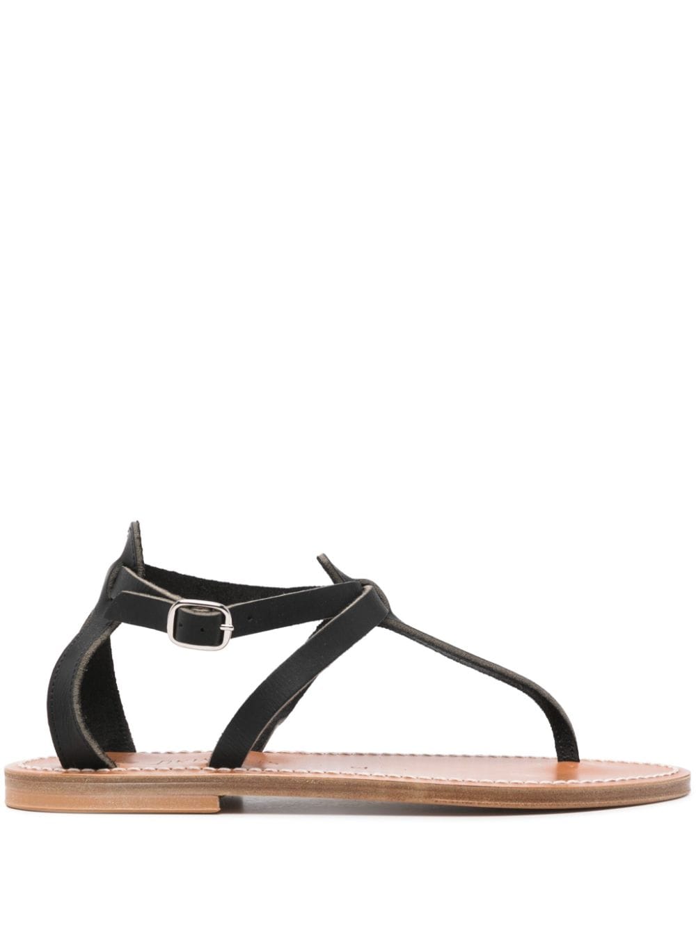 K. Jacques Buffon sandalen Zwart