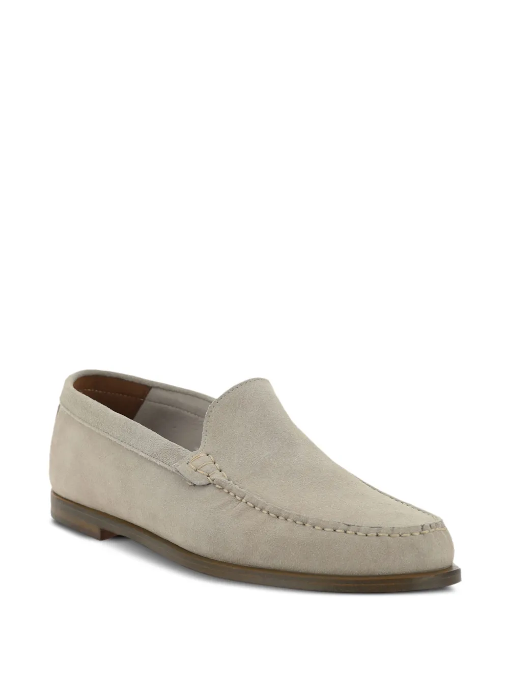 Fratelli Rossetti suede loafers - Beige
