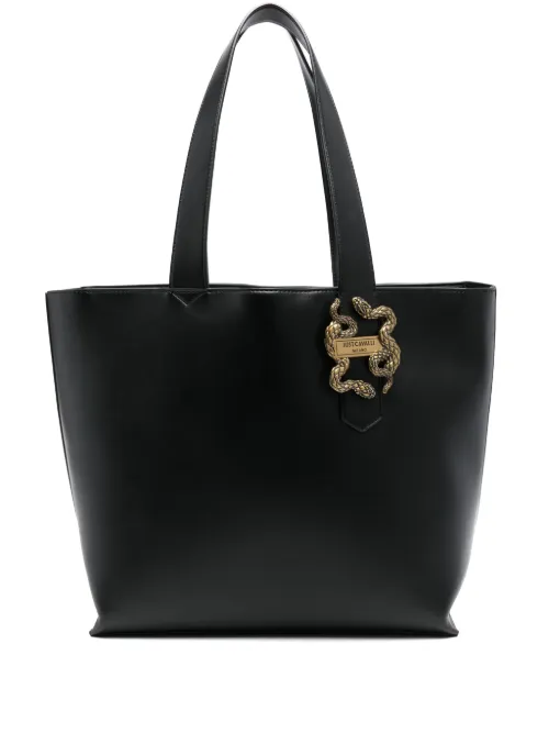 Sac zippé à appliqué serpent - Just Cavalli - Modalova
