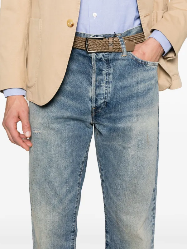 Polo Ralph Lauren mid-rise straight-leg Jeans | Blue | FARFETCH