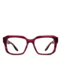 Barton Perreira square-frame glasses - Red