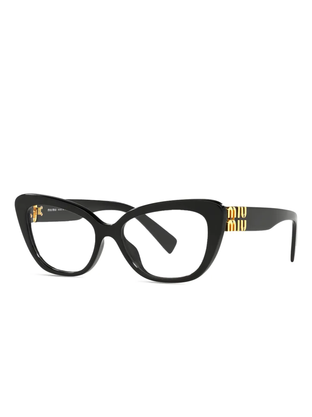 Miu Miu Eyewear lunettes de vue à monture papillon | noir | Image 1