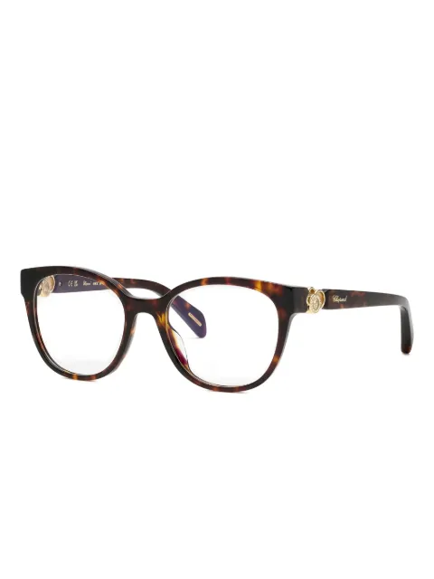Chopard Eyewear lentes con armazón estilo carey