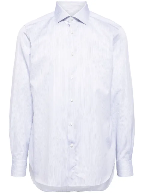 Zegna striped cotton shirt