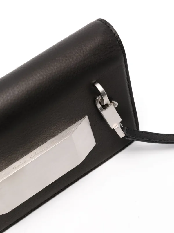 Rick Owens Griffin メッセンジャーバッグ | ブラック | FARFETCH JP