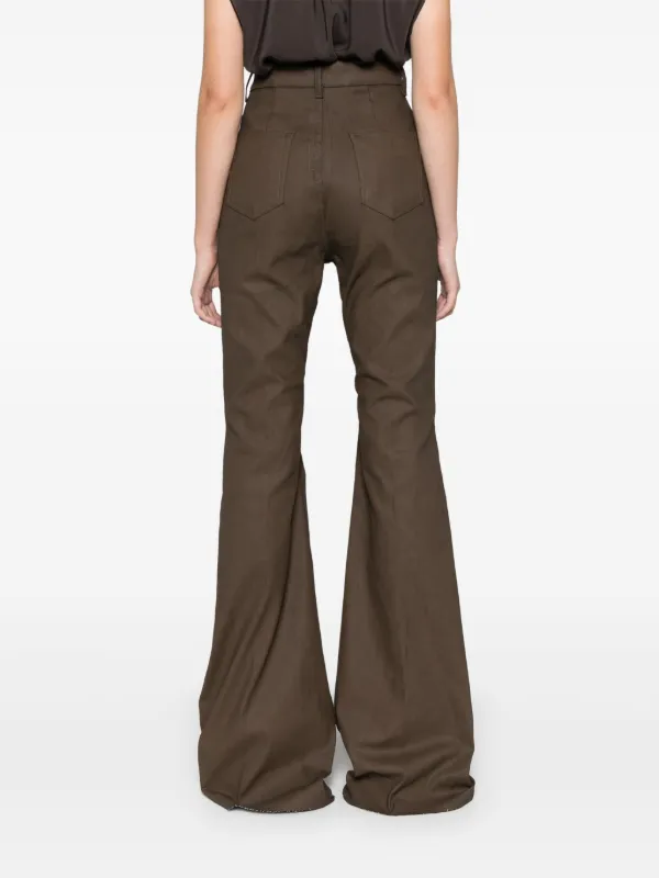 Rick Owens Bolan Bootcut Jeans | Brown | FARFETCH