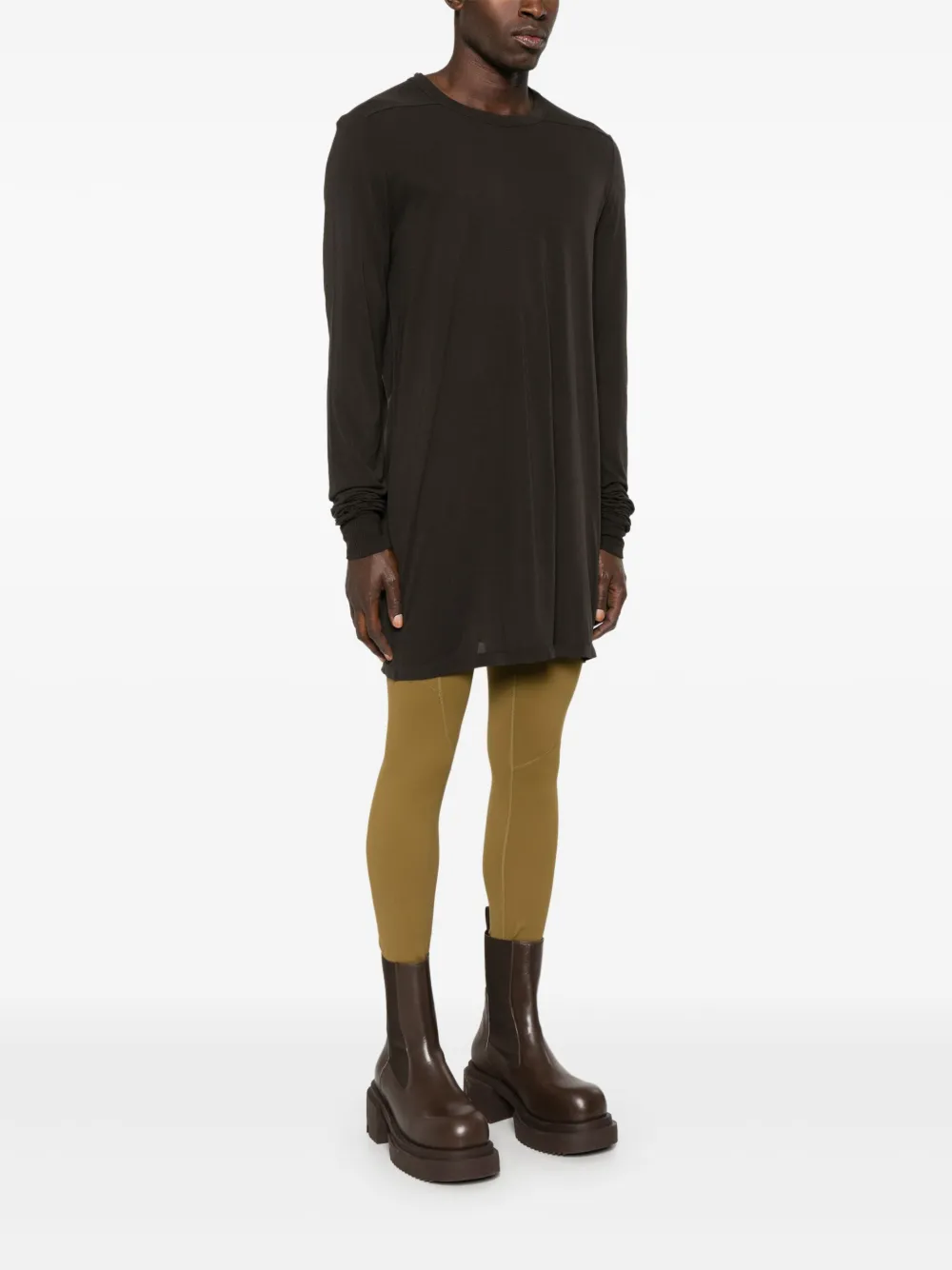 Rick Owens Level T-shirt Grijs
