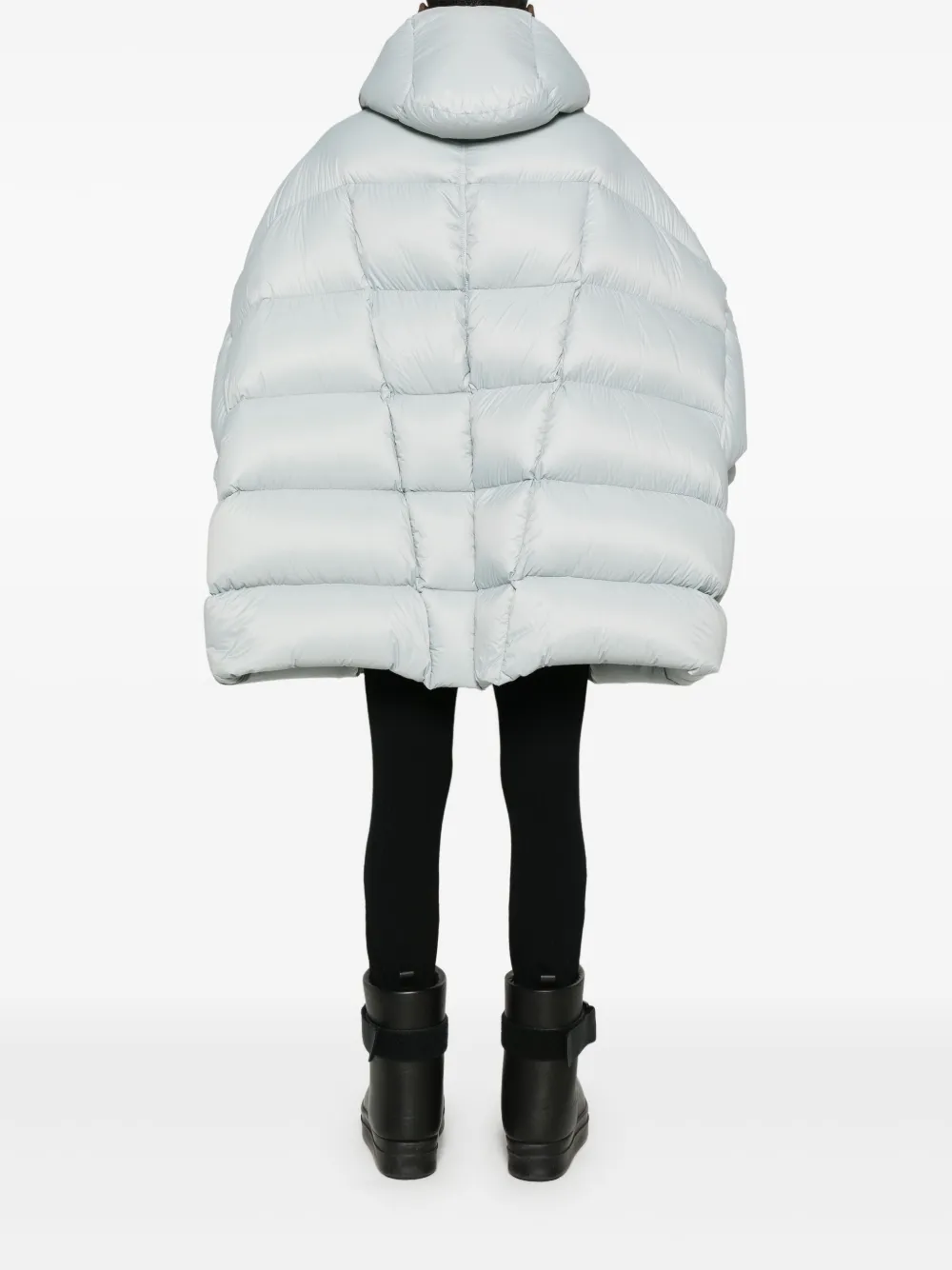 Rick Owens Jumbo jas met capuchon Blauw