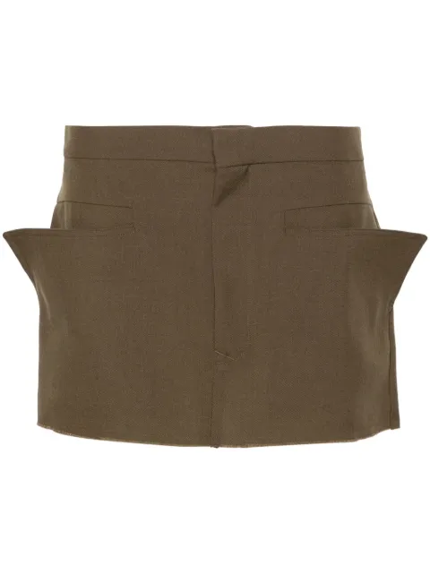 Rick Owens falda corta Cut-Off