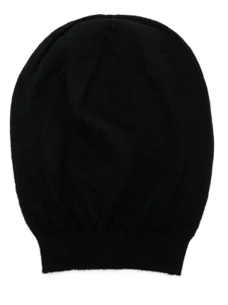 RICK OWENS - 【25SS】リブ ビーニー / RIBBED BEANIE / ブラック | STORY