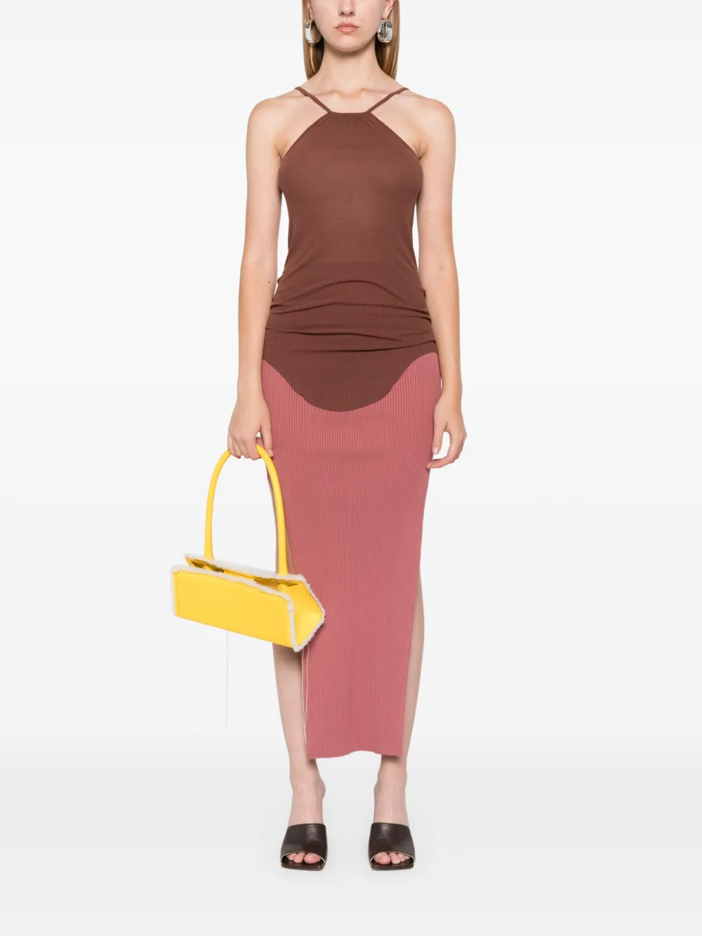Rick Owens Sacri maxi-rok - Roze