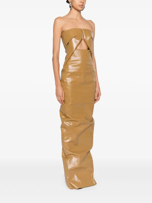 ワンピース RICK OWENS SS25 ANFORA PRONG GOWN (RP01E7547WLP 09) RICK OWENS - DRESSES - Rick Owens