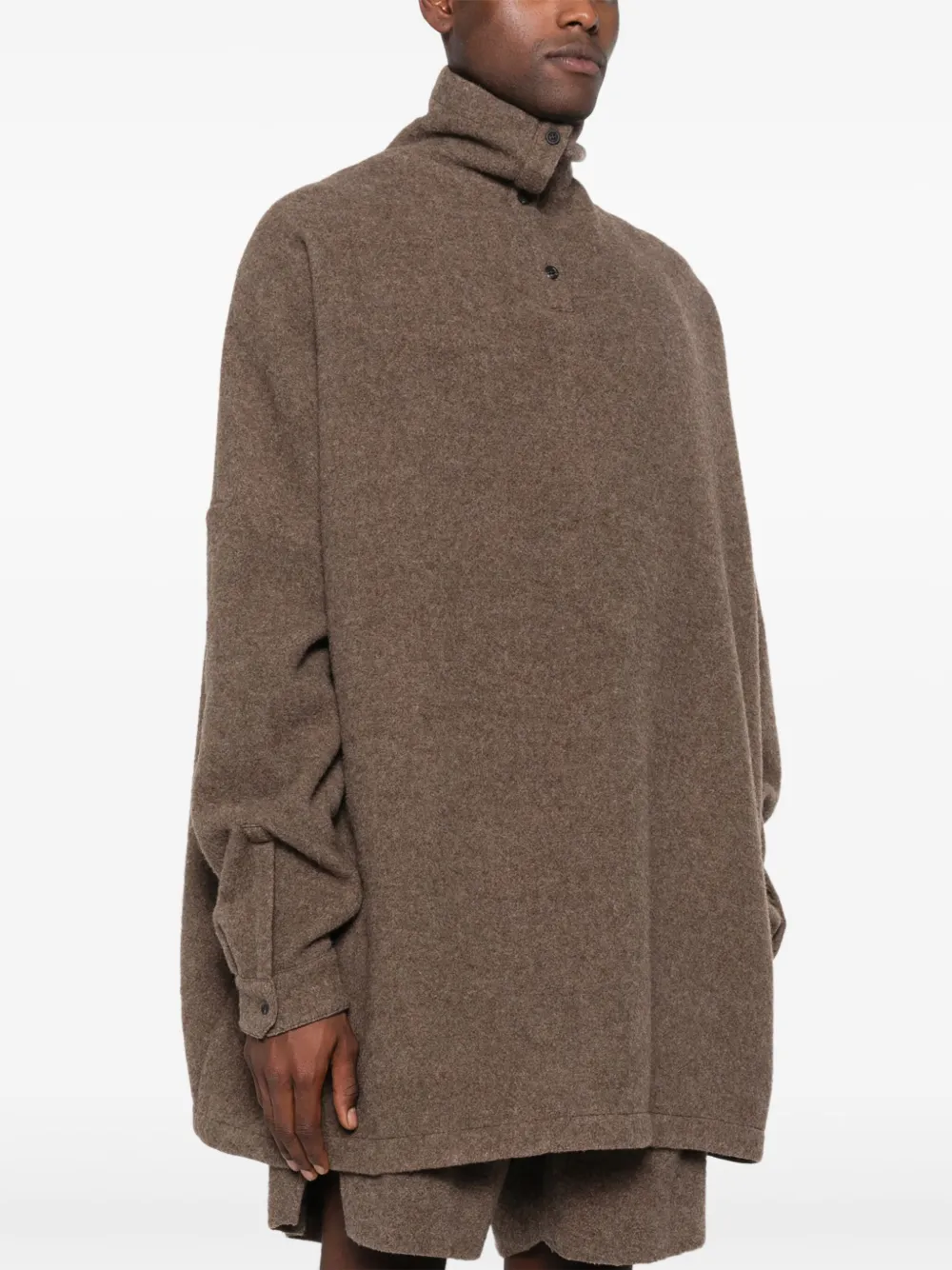 Rick Owens Jumbo Tabard trui Bruin