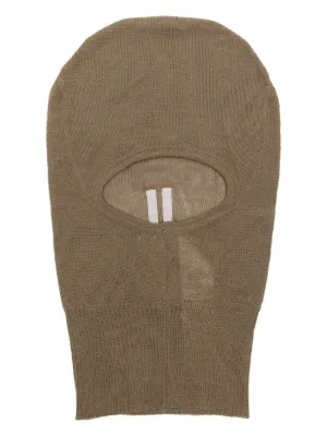 Rick Owens スカル バラクラバ | ブラック | FARFETCH JP