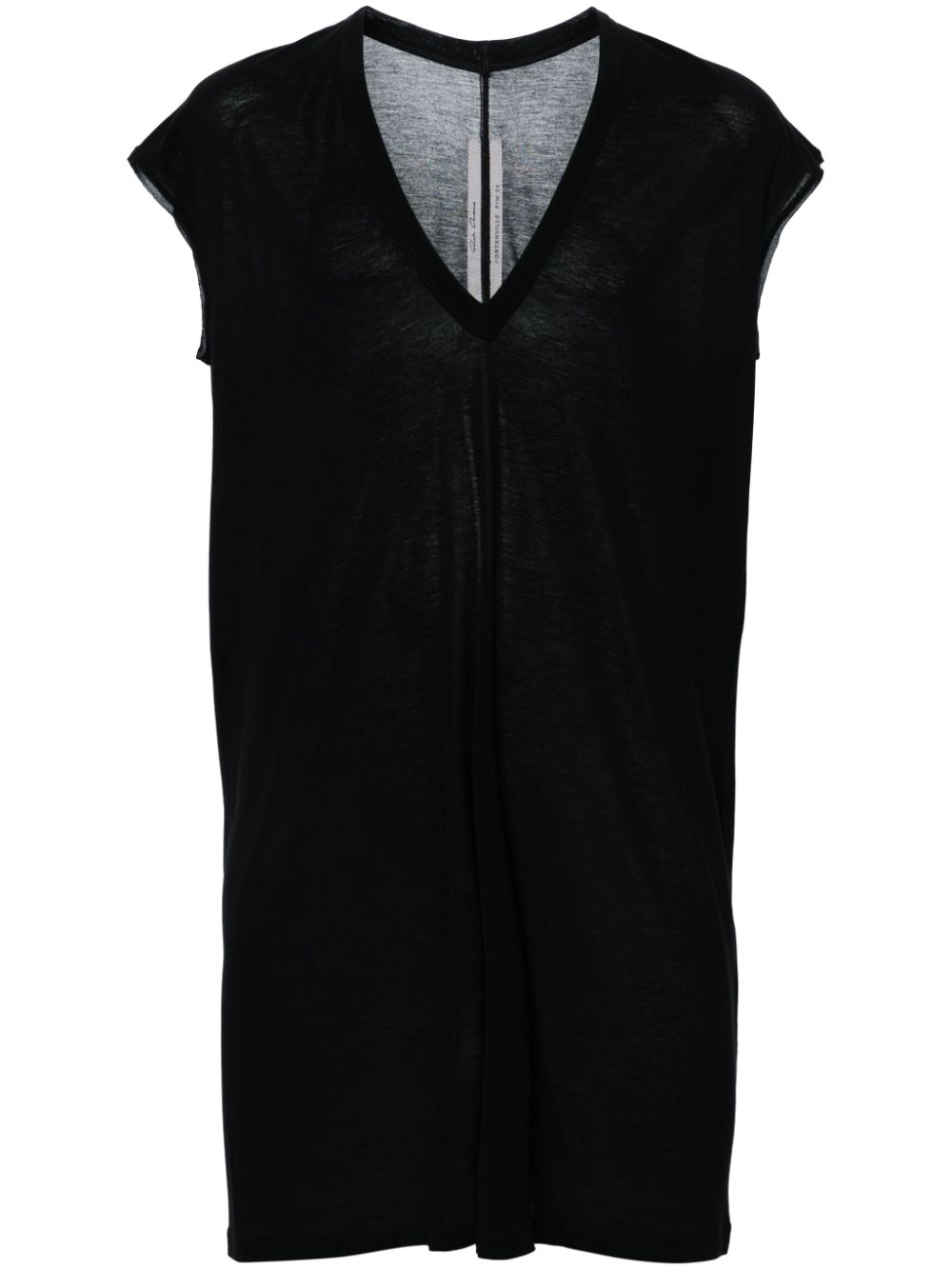 Rick Owens V-neck top - Black