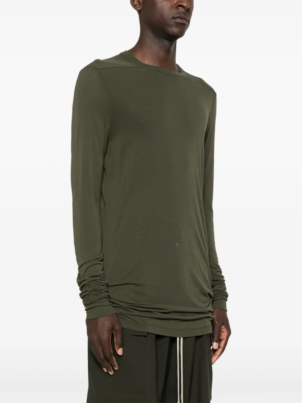 Rick Owens Level T-shirt Groen