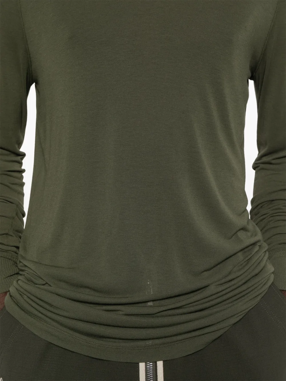 Rick Owens Level T-shirt Groen