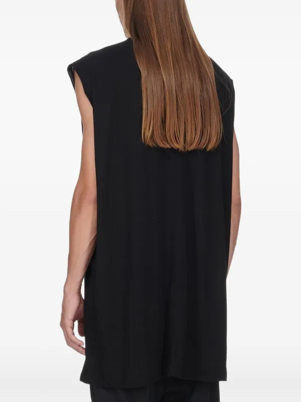 【関税込み】Rick Owens ブラック Splintered Tarp Tシャツ Rick Owens Splintered Tarp T-shirt | Black | FARFETCH JO