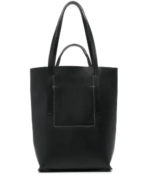 Rick Owens レザーハンドバッグ | ブラック | FARFETCH JP