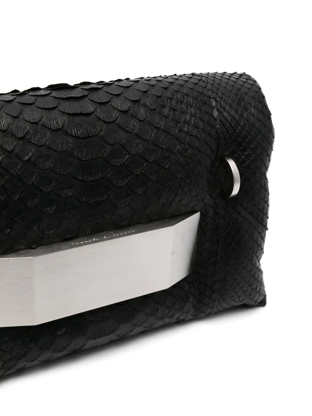 Rick Owens Pillow Griffin messengertas Zwart