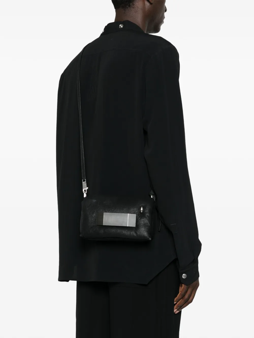 Rick Owens Pillow Griffin clutch - Zwart