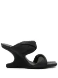Rick Owens 80mm Cantilever sandals - Black