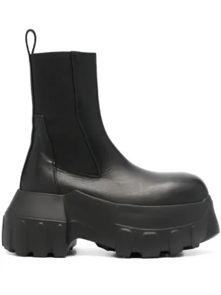 靴 RICK OWENS Beatle Mega Tractor Boots28.5 Rick Owens Beatle Mega Tractor Boots | Black | FARFETCH RO