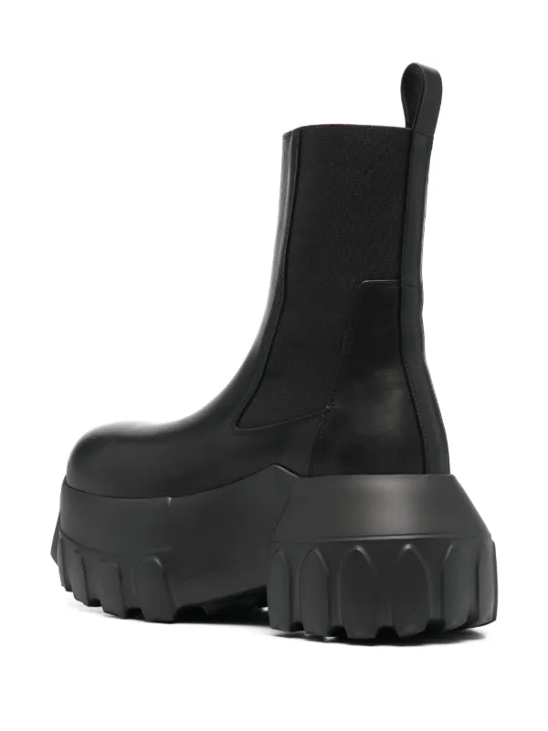 Rick Owens Ботинки Beatle Mega Tractor | Черный | FARFETCH KZ