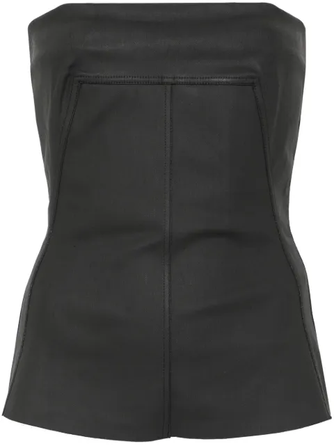 Rick Owens top estilo bustier Porterville
