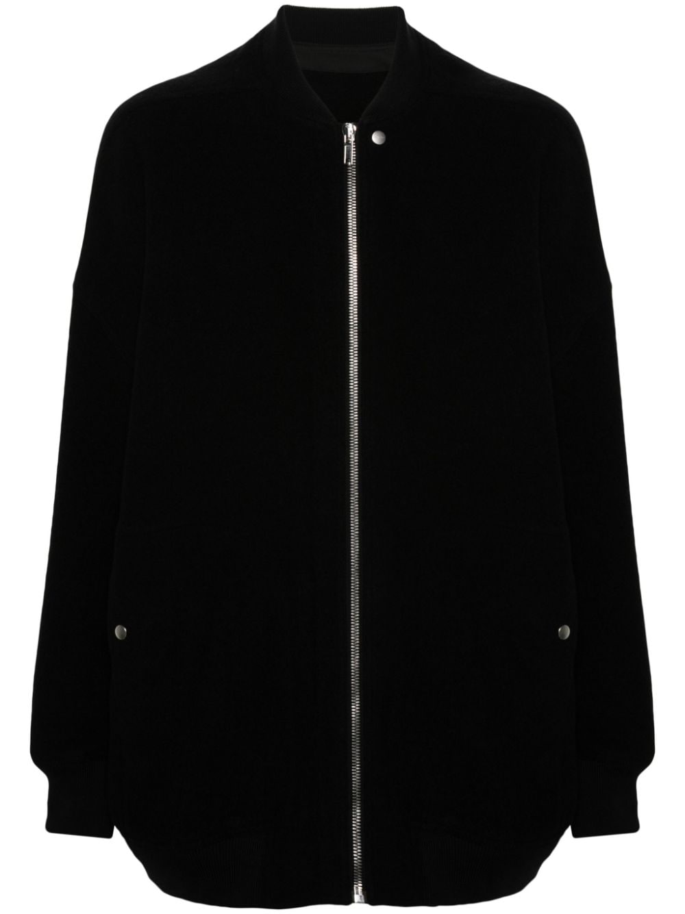 Shop Rick Owens Jumbo Peter Flight Coat In Black