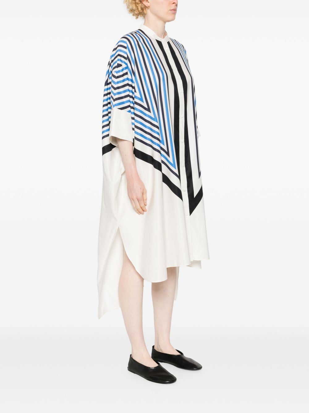 JOSEPH Dania striped shirtdress Women