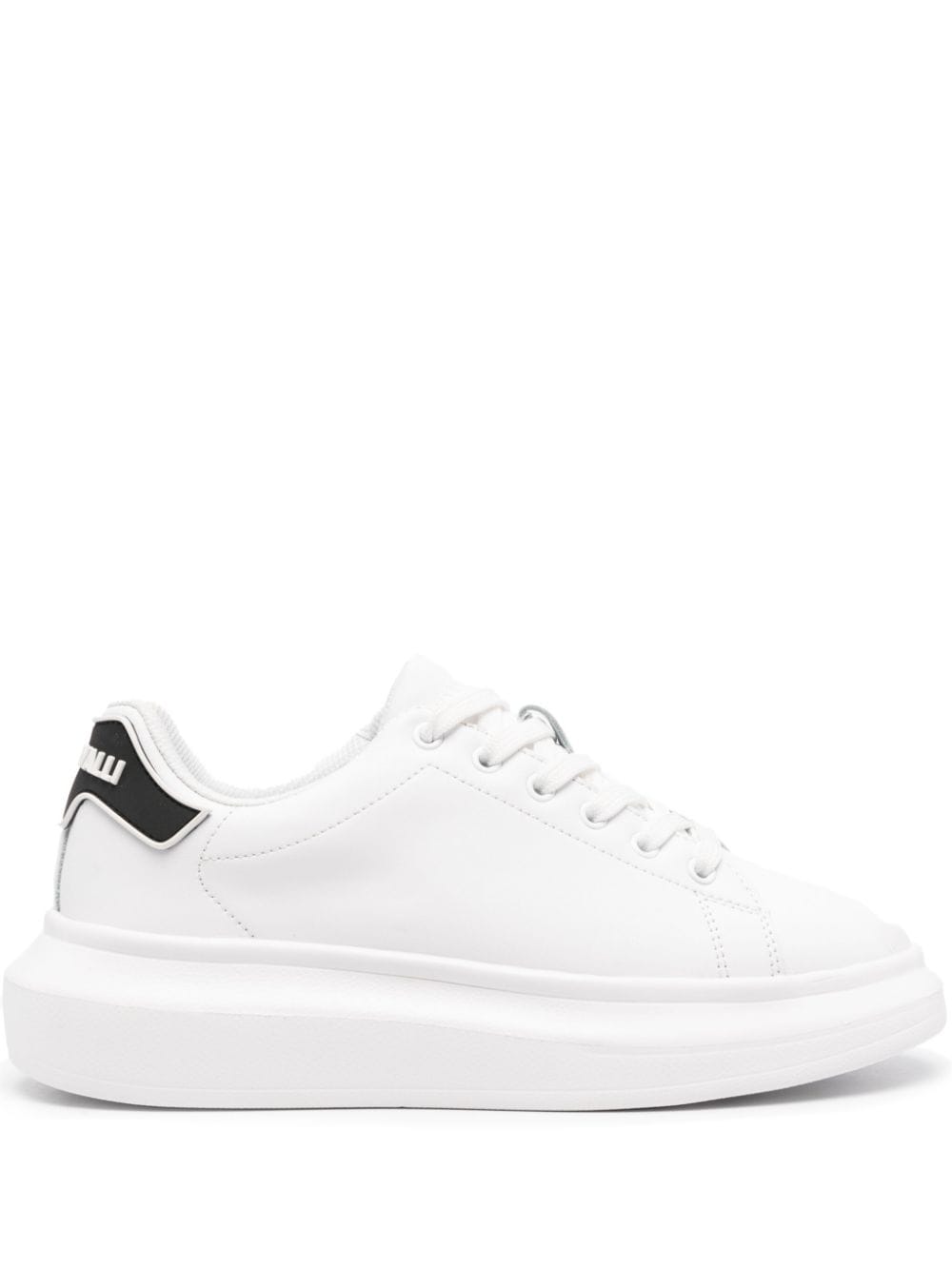 Just Cavalli embossed-logo sneakers - White