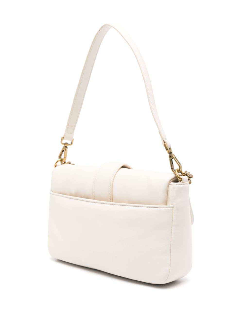 Shop Just Cavalli Snake-appliqué Crossbody Bag In Neutrals