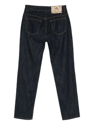 デニム・ジーパン JUST CAVALLI Woman Jeans Black 77PAB501CDWY6 899 Just Cavalli Jeans Womens 28 Black Waxed Ittierre Straight