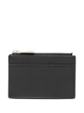 Just Cavalli logo-lettering leather wallet - Black