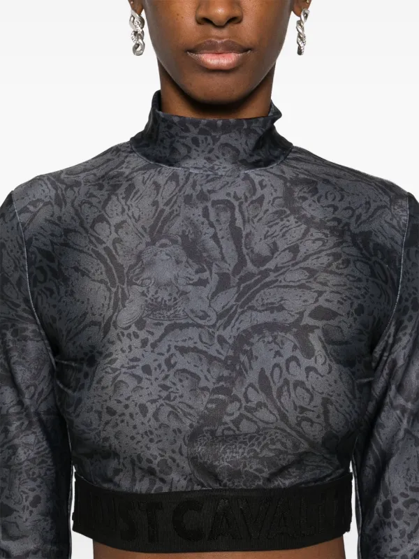 Just Cavalli レオパード Tシャツ | グレー | FARFETCH JP