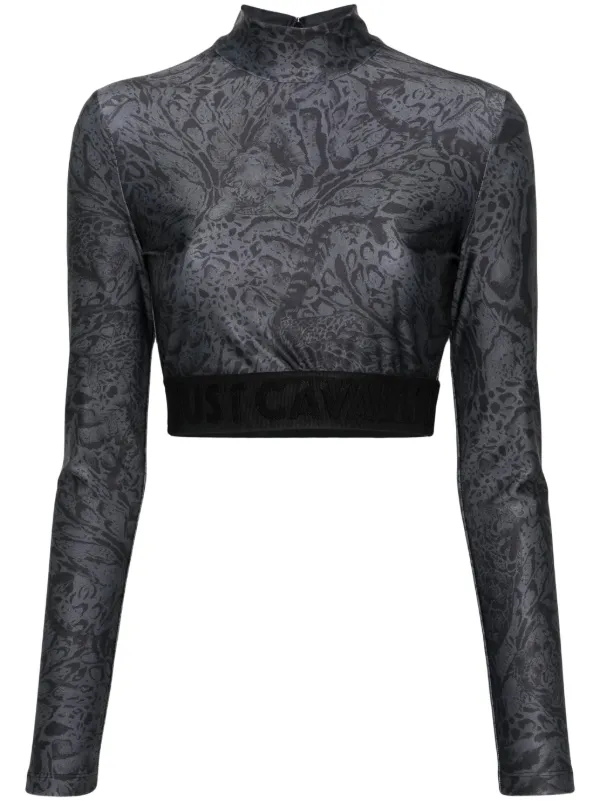 Just Cavalli レオパード Tシャツ | グレー | FARFETCH JP