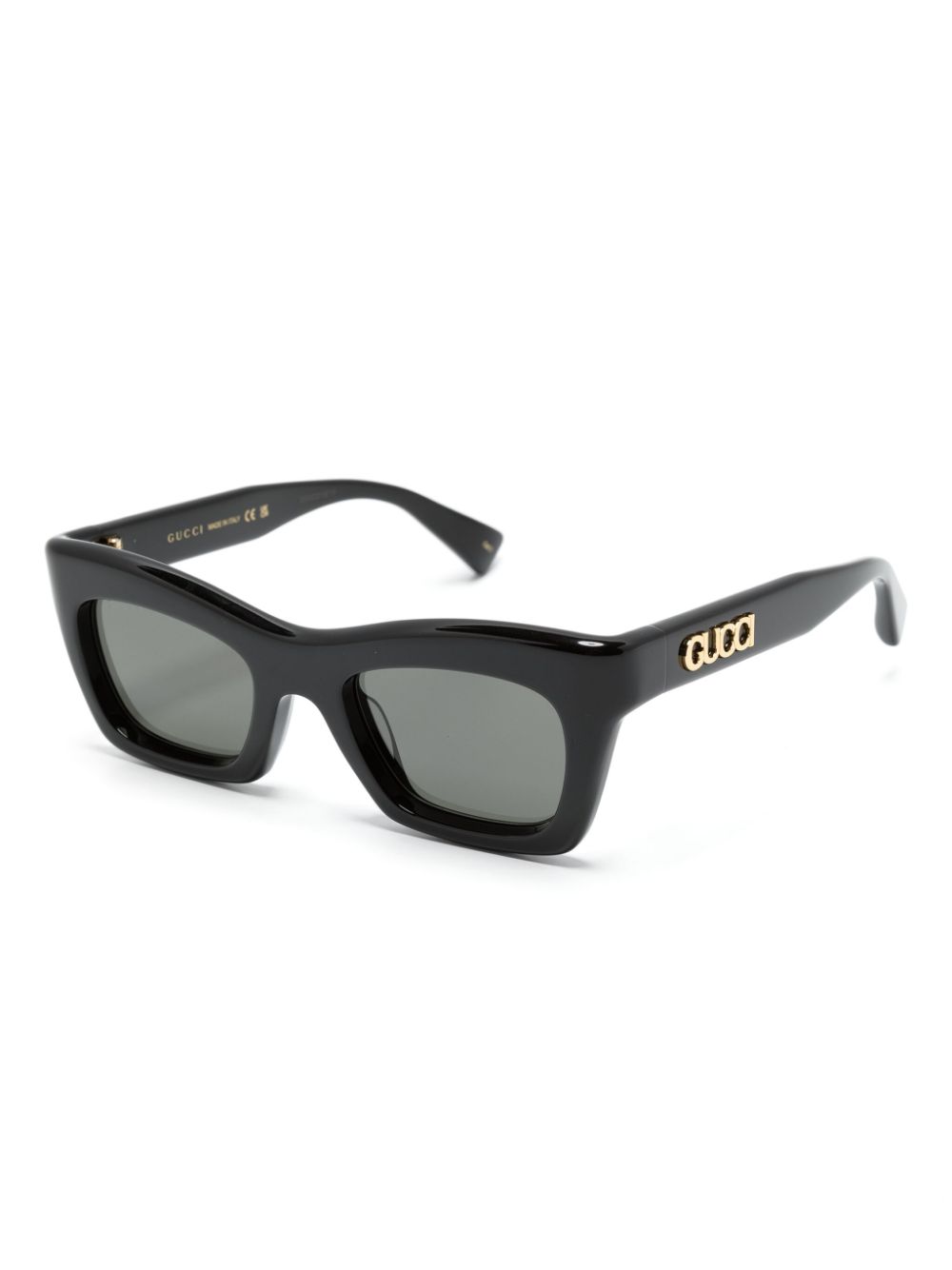 Gucci Eyewear rectangle-frame sunglasses - Zwart